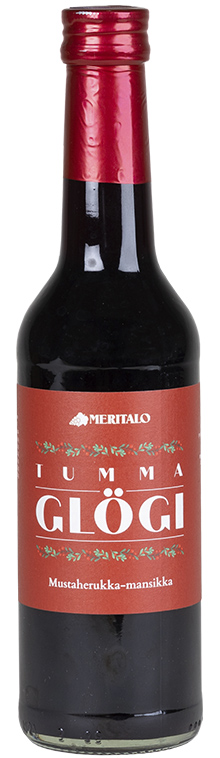 tumma glögi mustaherukka-mansikka 350 ml Meritalo