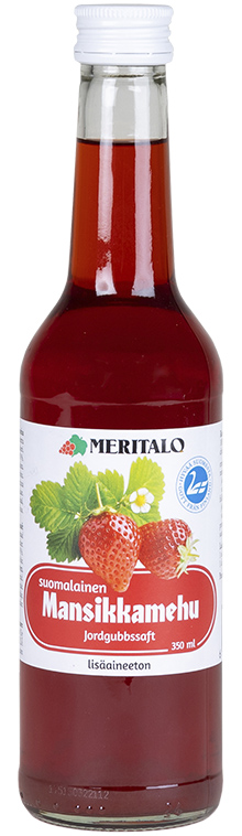 Finnish strawberry juice 350 ml Meritalo