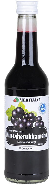 Finnish blackcurrant juice 350 ml Meritalo